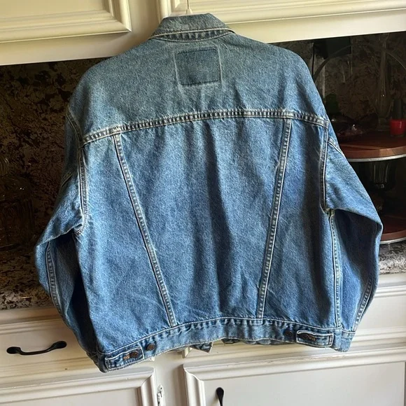 Vintage 90s Orange Tab Levi’s Denim Jacket - Picture 6 of 11